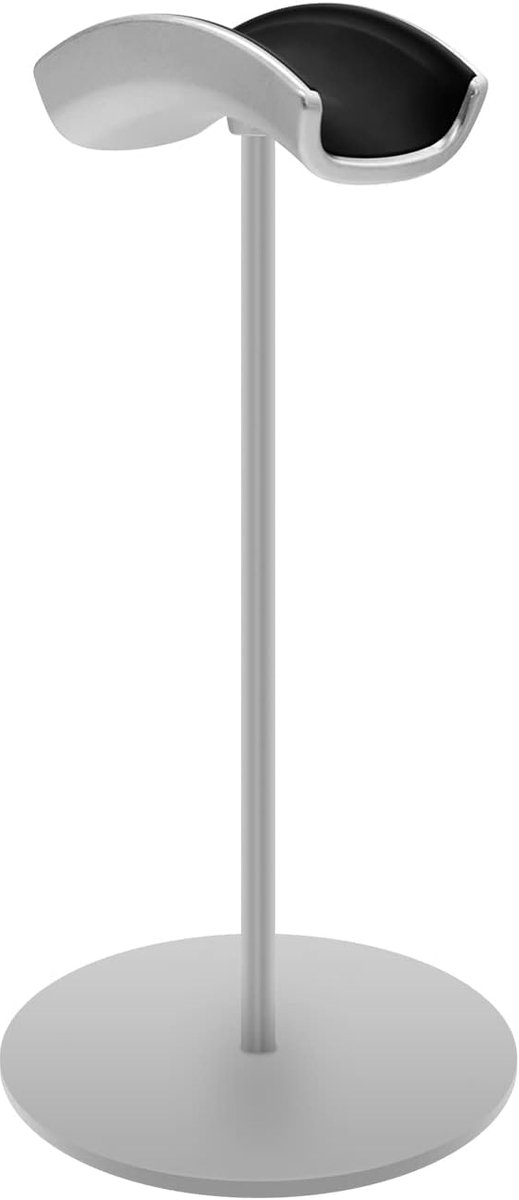 SnelShoppen - Stabiele Metal Headphone Stand - Ruimtebesparende Hoofdtelefoonhouder voor Display - Geschikt voor Boekenkast, Tafel, Showcase - Strak O