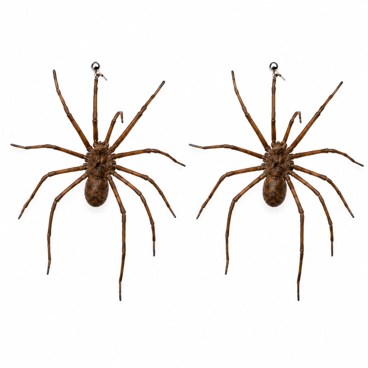Spin Oorbel - 2 stuks - Groot - Eng - Horror - Haloween