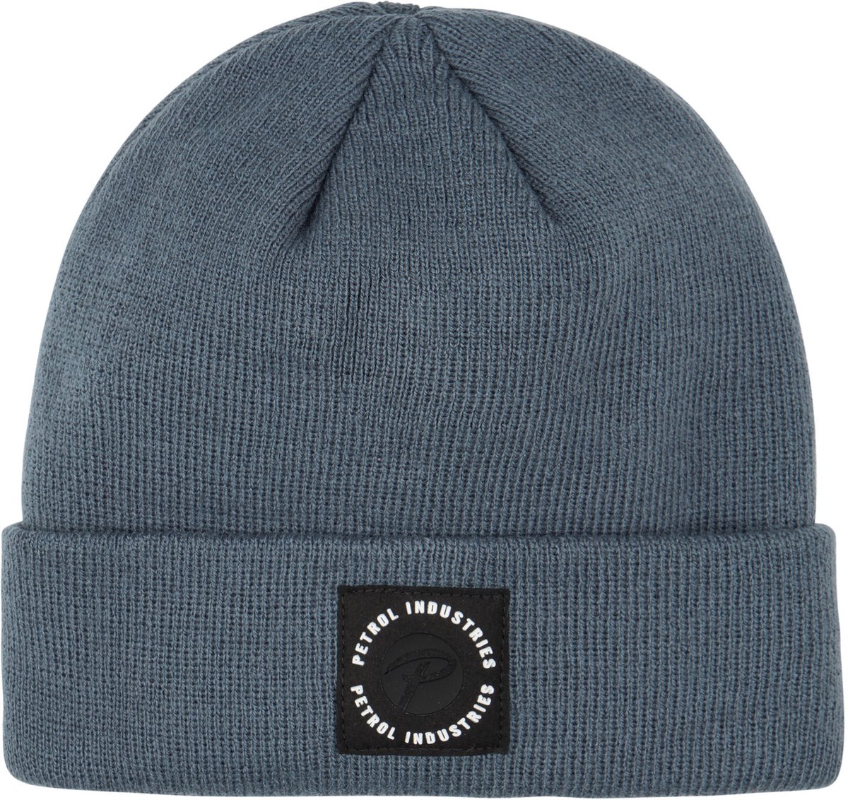 Petrol Industries - Jongens Gebreide muts met logo steelpoint - Blauw - Maat OS