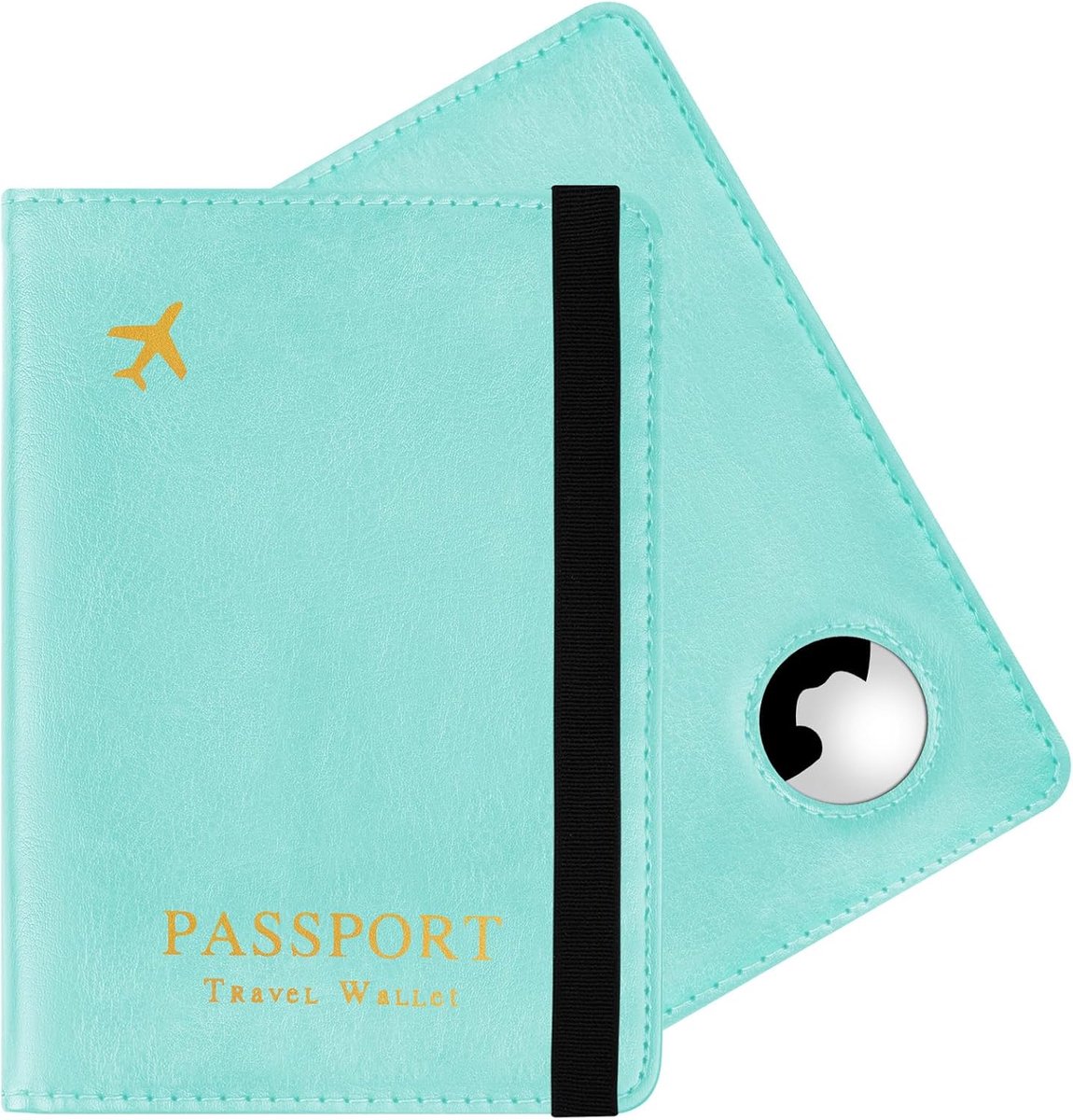 SnelShoppen - Passport Cover, Anti-RFID Reisbeschermer Paspoorthouder met Documentenwallet voor Creditcards en Europese Paspoorten, Minimalistisch Lic