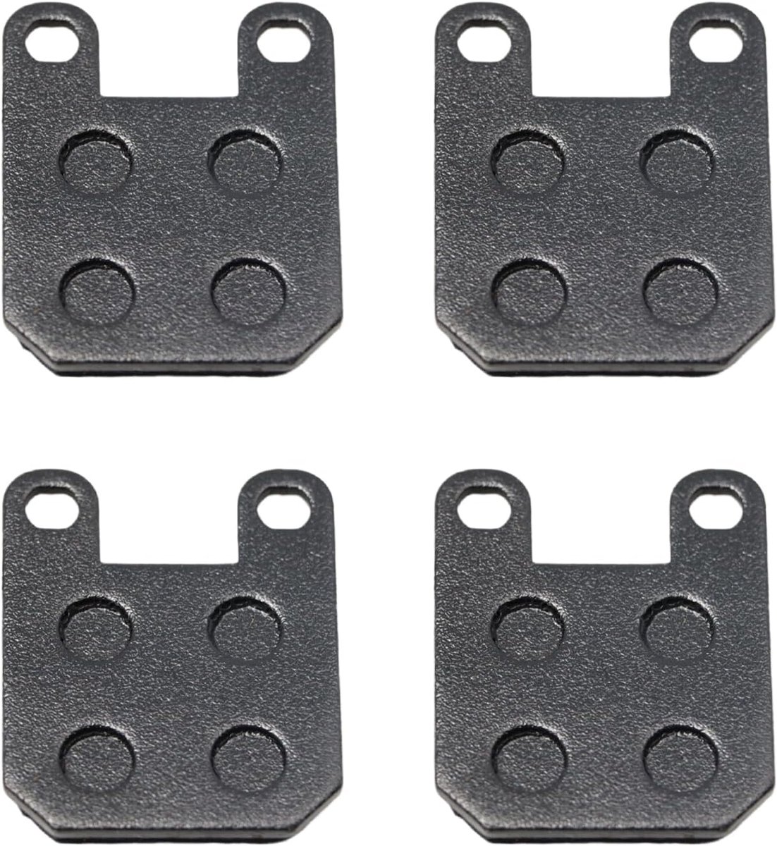 SnelShoppen - 4 Stuks 45x35mm Motorremblokken voor Elektrische Motoren - Hoogwaardige Remmen met 25mm Gatdiameter, Perfect voor Speedfight, Jetforce,