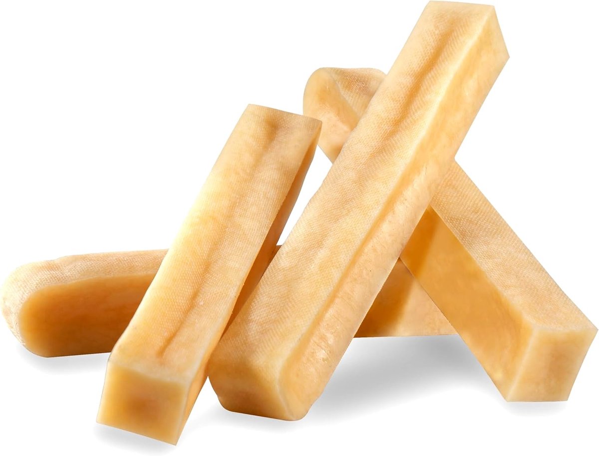 SnelShoppen - WOW BITES Premium Kauwsnacks voor Honden - Langdurige Natuurlijke Melk Snacks - Extra Kleine Kauwsnacks voor Kaasliefhebbers (100 g, Pac