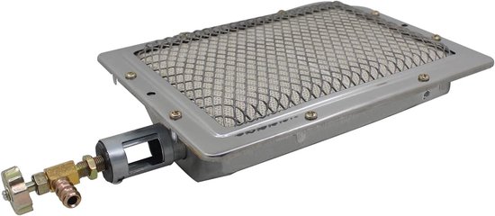 SnelShoppen - Infrared Burner BBQ Camping Gas Burner 3.5kW - Keramische Grill Kachel voor Buiten, Tuin, Feest, Keuken — afbeelding 2