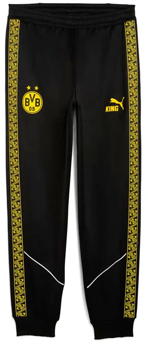 Puma Bvb Borussia Dortmund King Anthem Trainingsbroek Man Zwart
