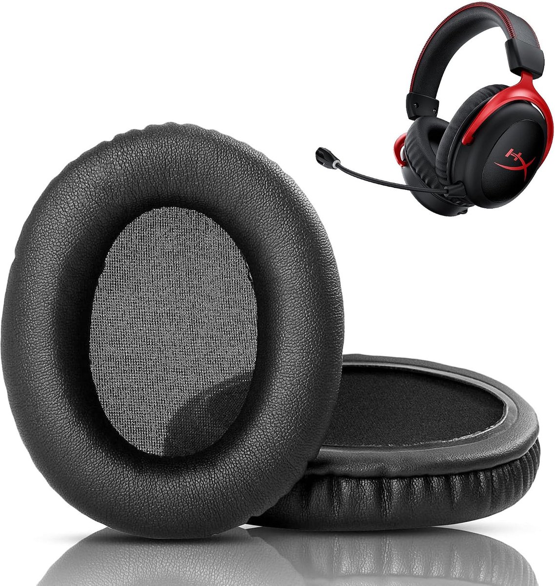 Ear Pads Compatible with Cloud I/II Cloud Alpha Headsets Headphones Ear Pads Replacement Cushion (Protein - ShopVlot