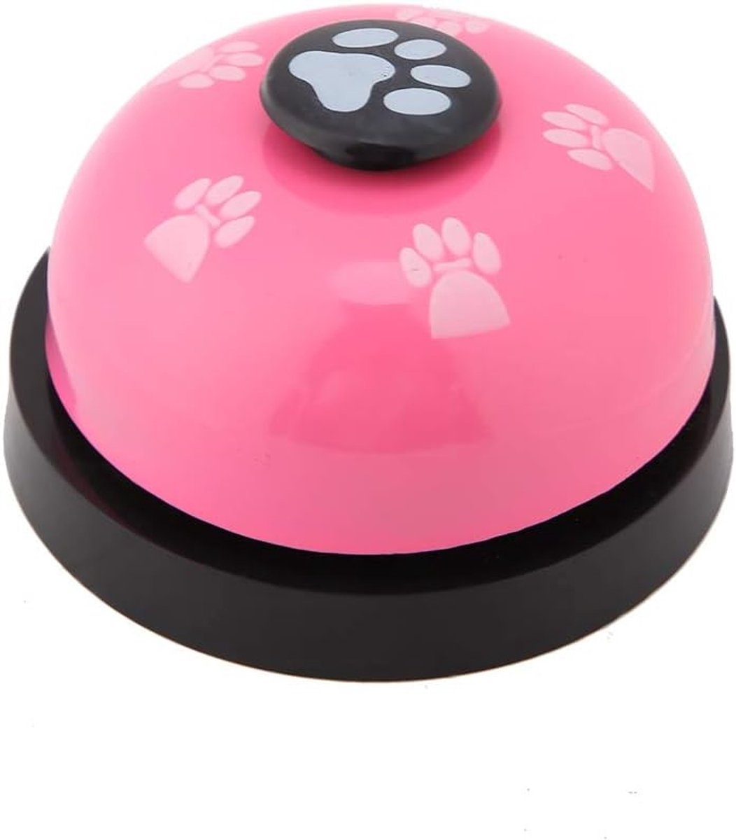 Pet Trainingsbel - Roze - 4 x 7 cm - Duurzaam IJzeren Bel voor Zindelijkheidstraining - Voor Honden en Katten
