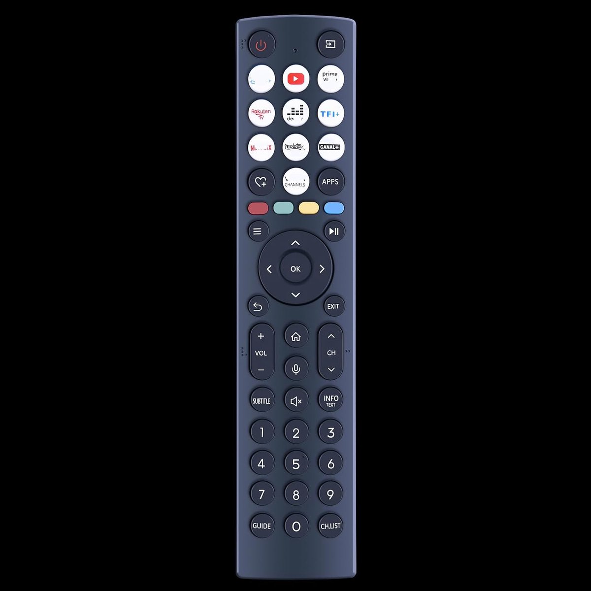ERF2AC36H ERF2AC36 remote control suitable for Hisense QLED 4K TV 65A6N 43A7NQ 50A7NQ 55A7NQ 65A7NQ 65A7NQ - ShopVlot