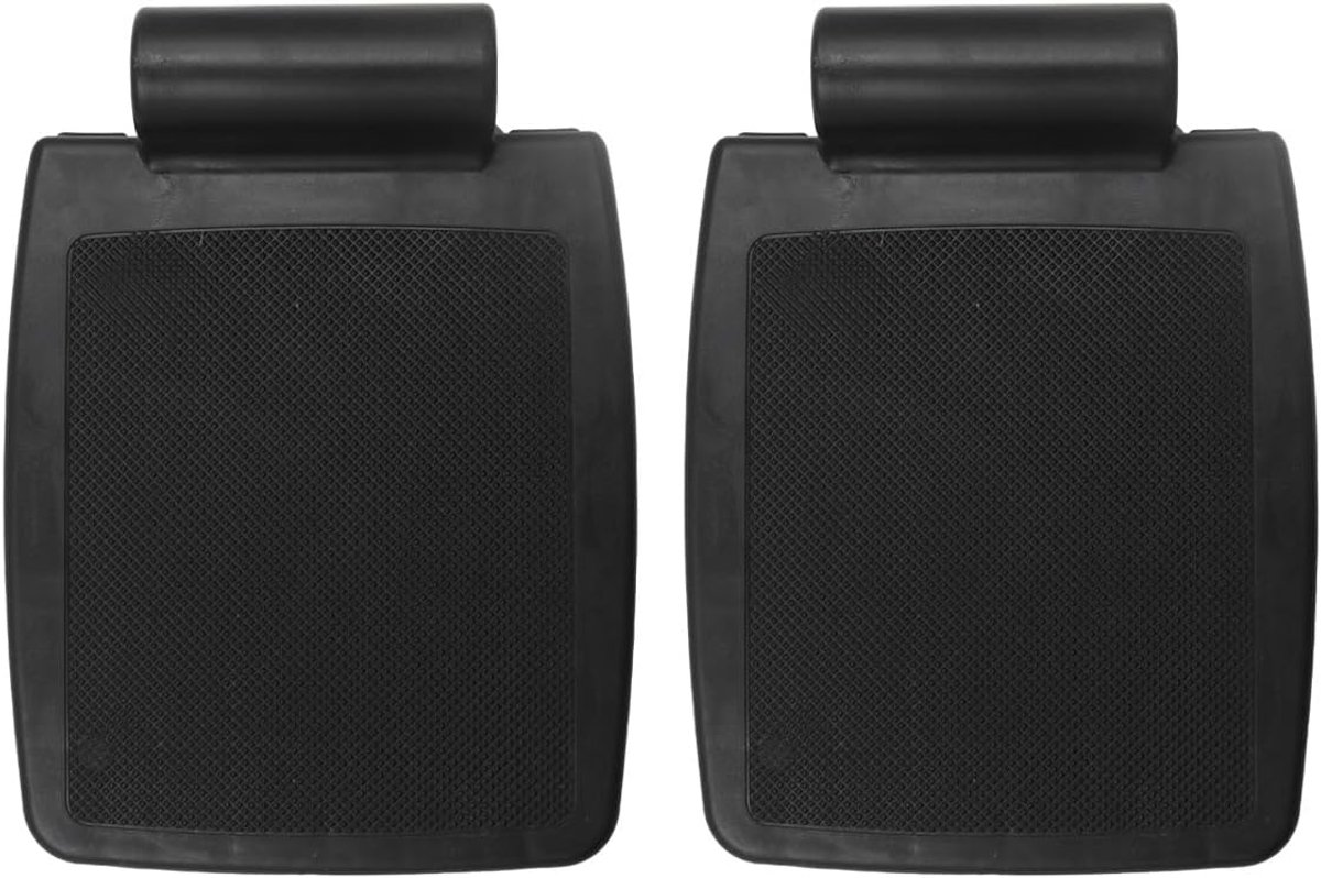 2 Packs Universal Wheelchair Foot Plate, Replacement Footrest, Pedal, Leg Cushion, Wheelchair Accessories - ShopVlot