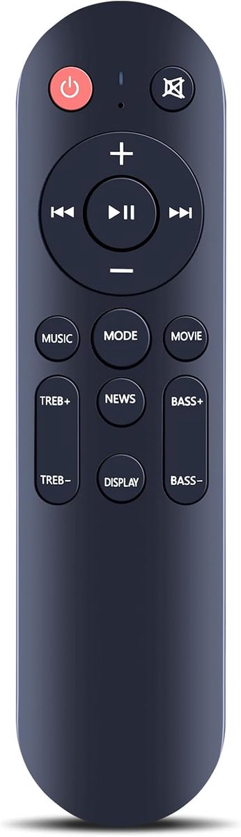 Soundbar Replacement Remote Control for MEVOSTO 2-in-1 D7H 2.1CH Soundbar - ShopVlot