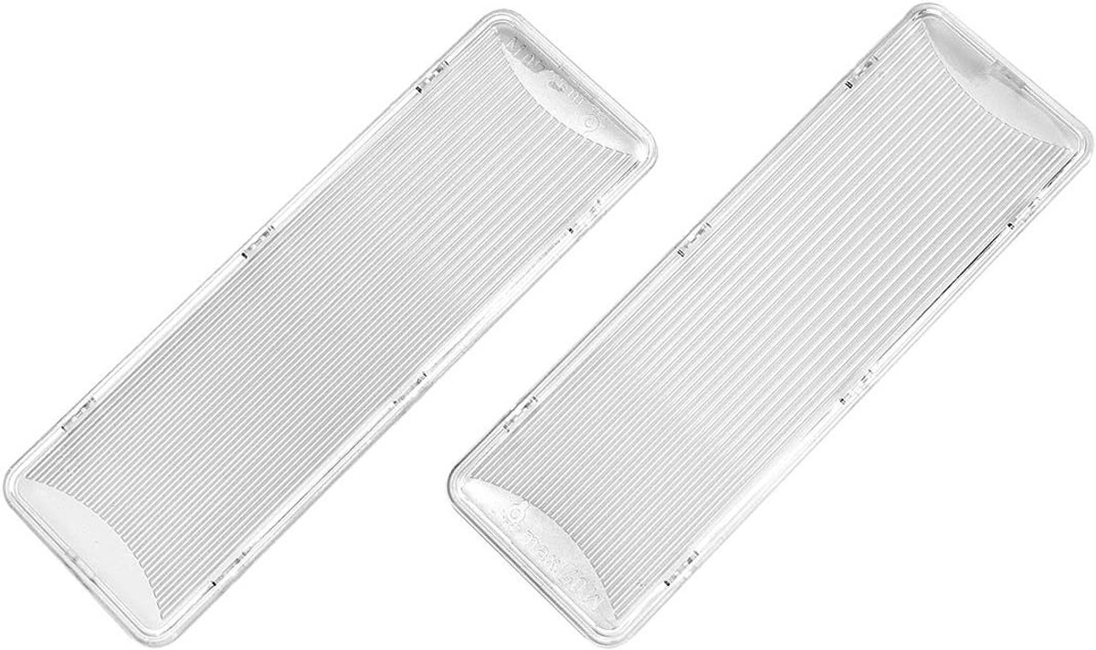 MIRTUX Set of 2 protective caps for lamps and light diffusers, compatible with Balay, Lynx, dimensions 17.4 x 5.9 - ShopVlot
