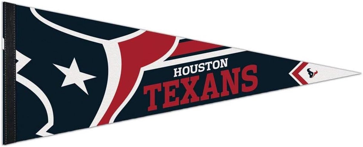 WinCraft NFL 14508115 Houston Texans Premium Pennant, 12" X 30" - ShopVlot
