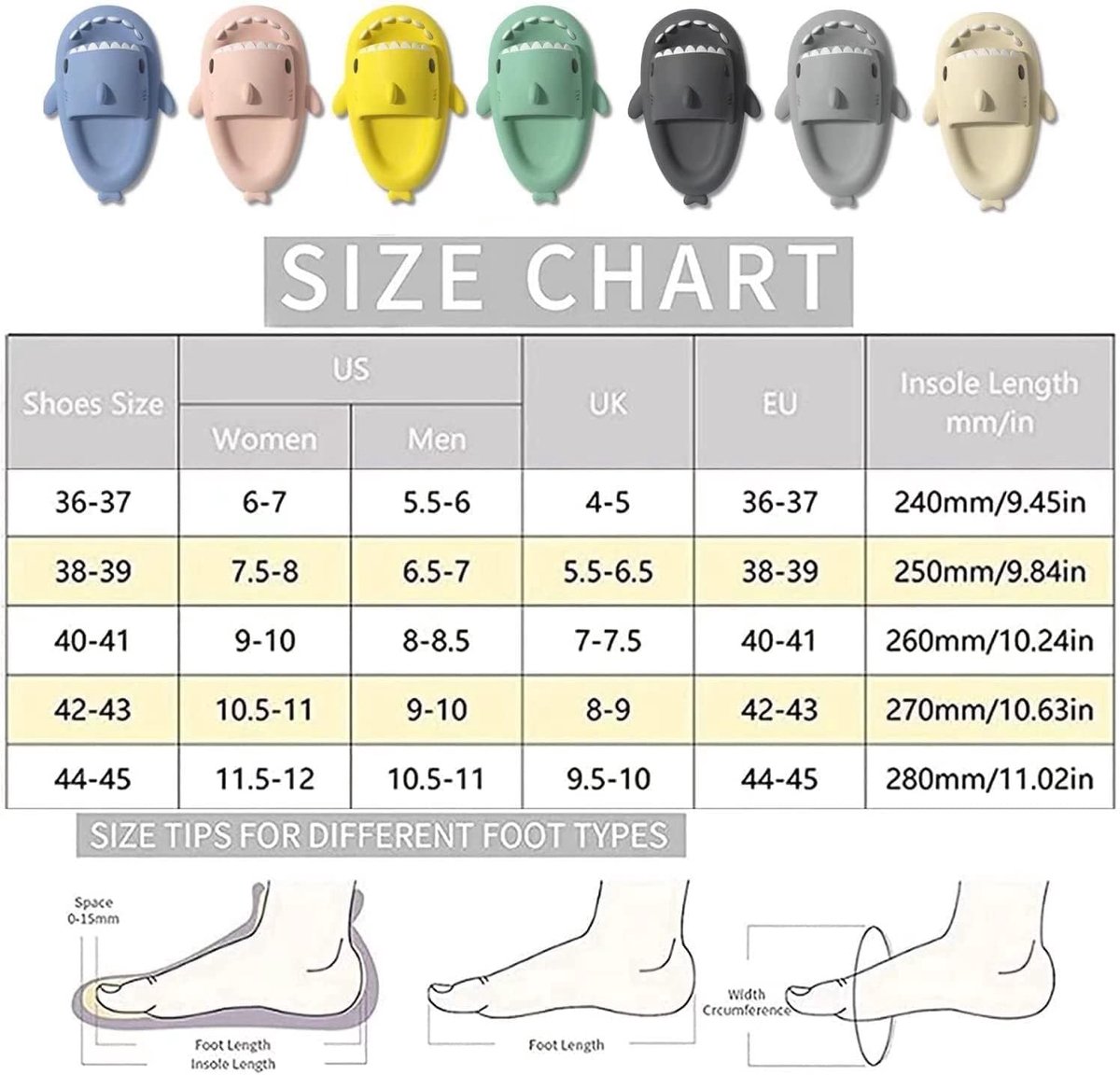 Shark Sliders, Super Comfortable Soft - ShopVlot