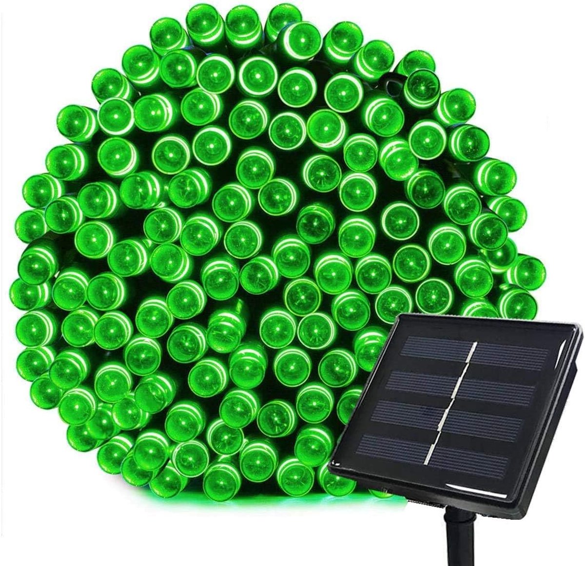 Solar Lights for Outdoor 22 m 200 LED 8 Modes Waterproof LED Outdoor Light Chain Decorative Lights for Garden Balcony - ShopVlot