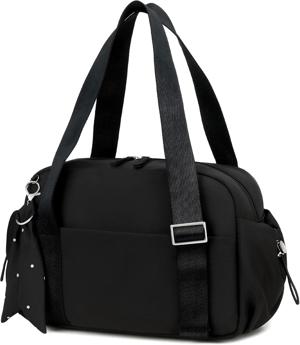LOIDOU Kleine gymtas voor dames, mini-sporttas van corduroy met nat vak, roze strik, schattige workout-, yoga - ShopVlot