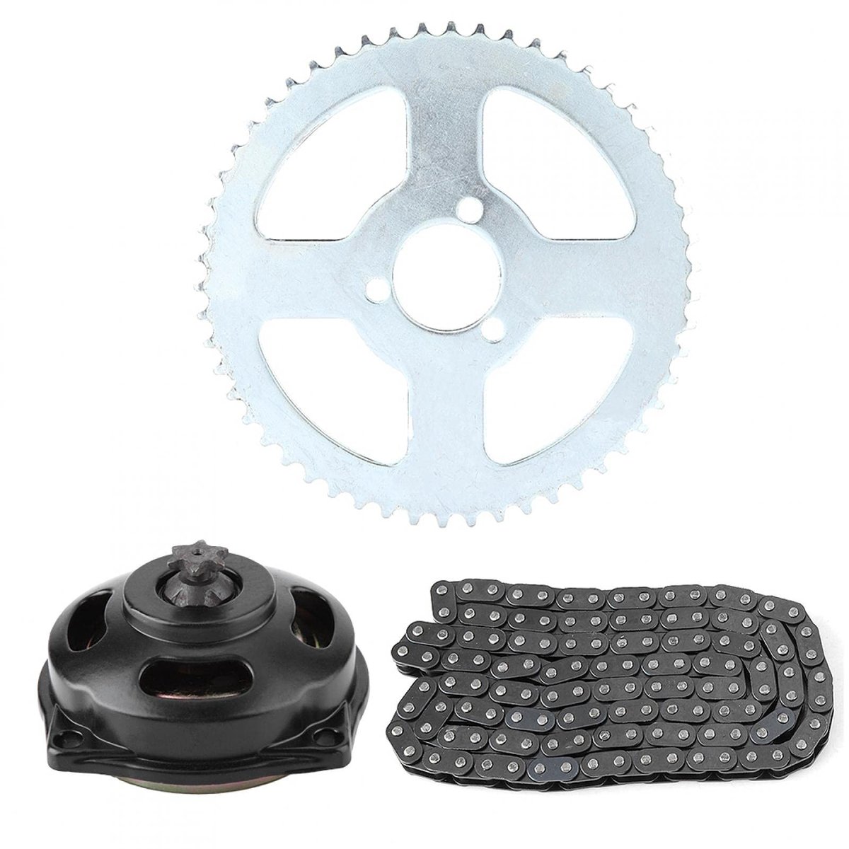 Solidchoice - T8F Ketting Kit voor Mini Motorfiets met Achtertandwiel en Keten