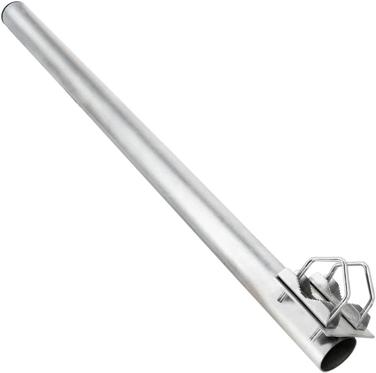 PremiumX Balcony Holder 40 cm Ø 48 mm Steel Mast Handrail Mount for Satellite Dish SAT Antenna Outwear Mast Attachment - ShopVlot