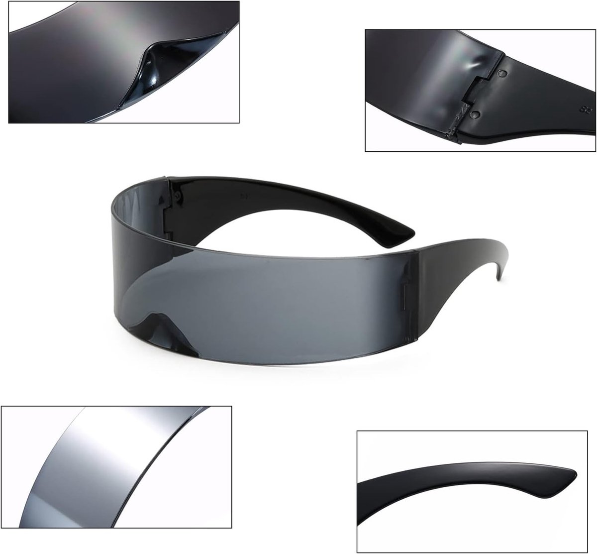 Futuristic Glasses, Futuristic Glasses, Futuristic Sunglasses for Role Play - ShopVlot
