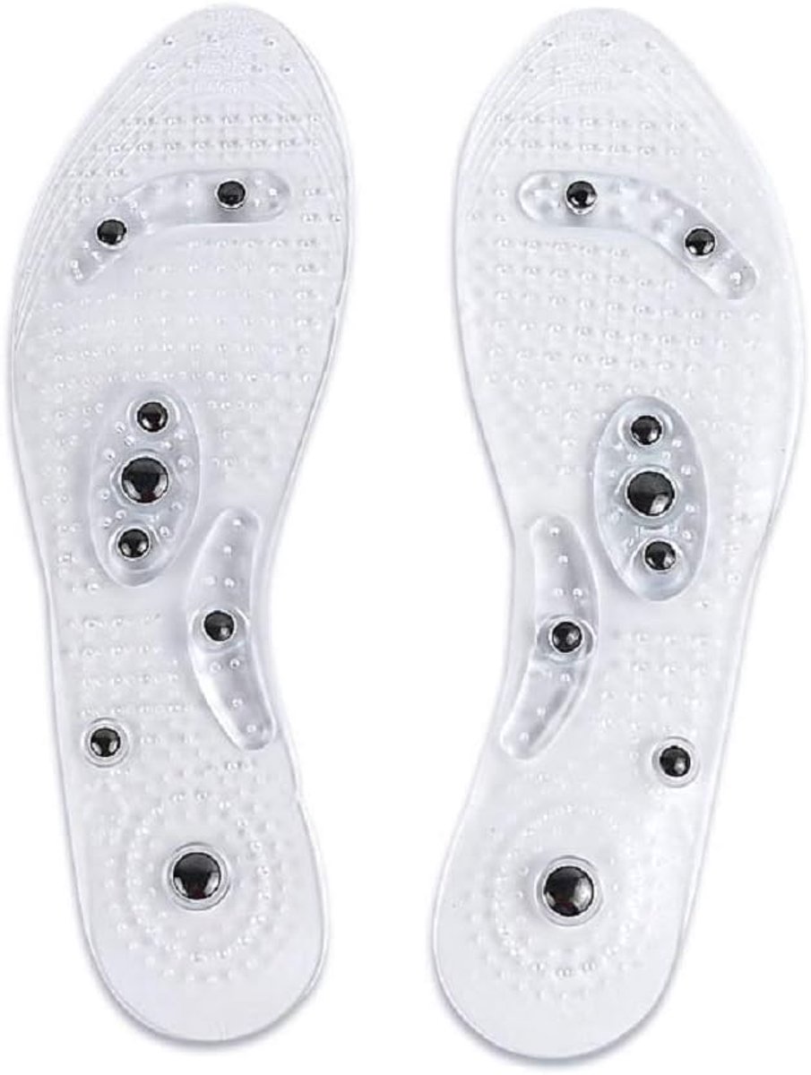 Magnetische binnenzool 36-41 - massagezool - verlichting voetpijn - bevorder doorbloeding - ShopVlot