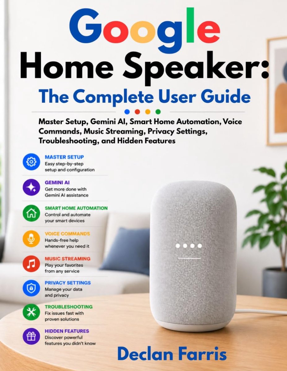 Google Home Speaker - Complete gebruikershandleiding - Slimme thuisautomatisering - ShopVlot