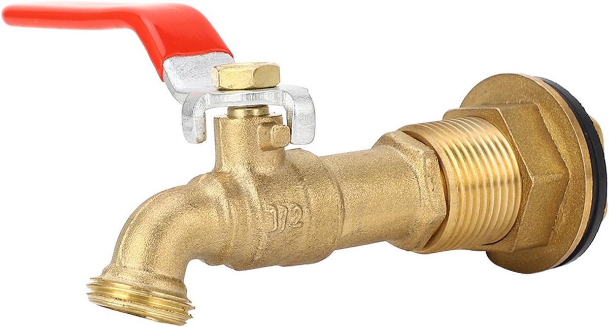 regen vat spigot 1/2 inch - messing - eenvoudig te installeren - ideaal voor watertanks - ShopVlot