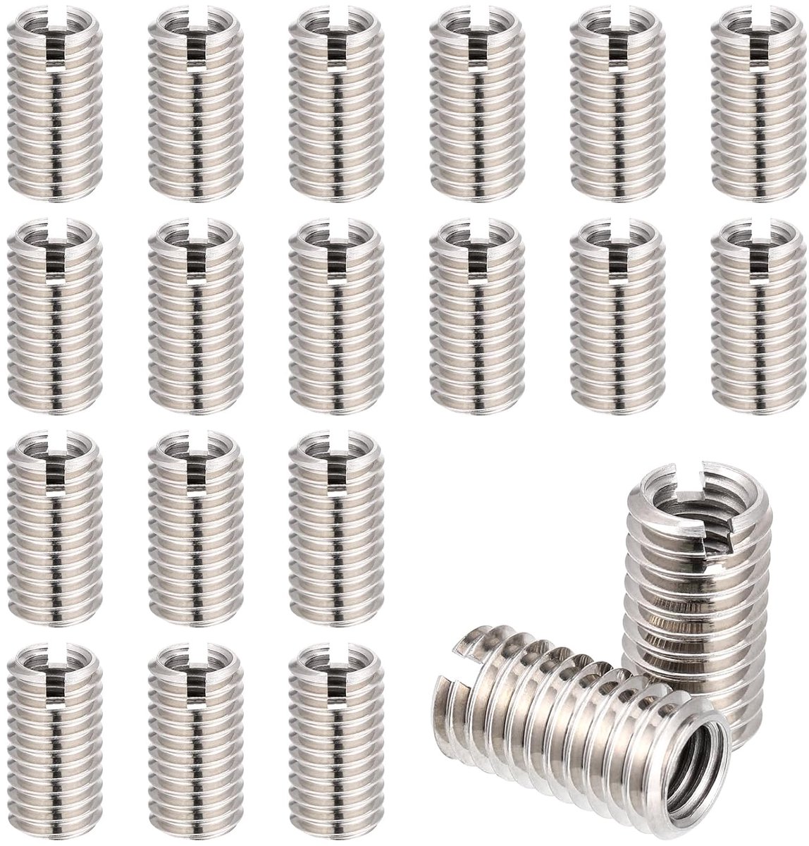 Draadadapters M8 naar M6 - Rooductienut - RVS - Voor reparatie schroefdraad - ShopVlot
