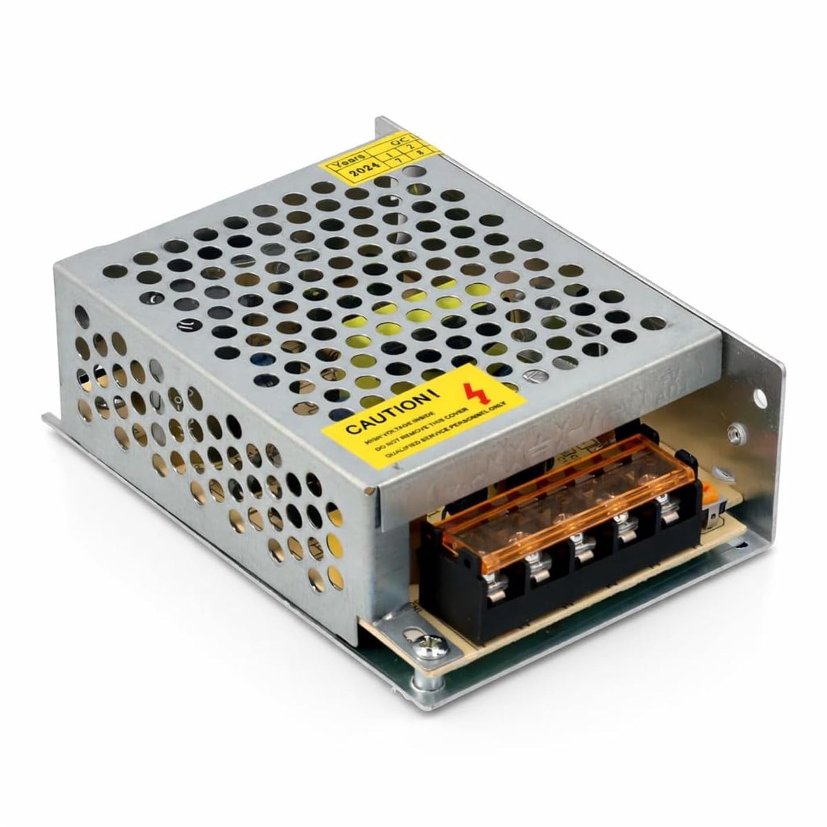 Transformator 24V DC 36W - Aluminium behuizing - IP20 - Perfect voor LED strips of laagspanningsapparaten - ShopVlot