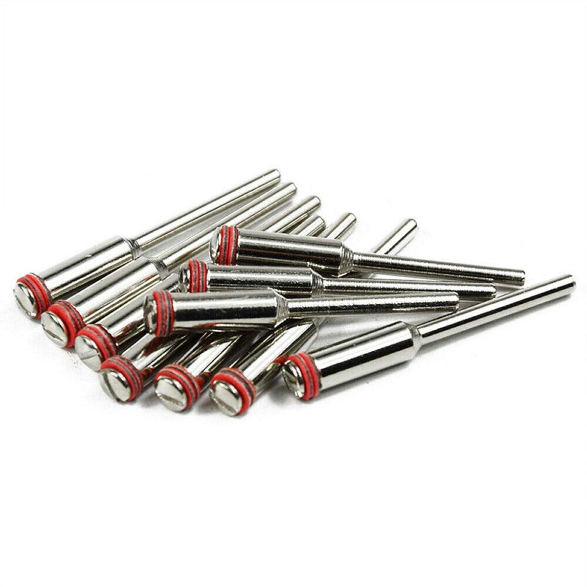 Mandrel Arbor Axle Wheel 2.35mm/3.0mm - Nickel-geplateerd staal - Geschikt voor Dremel - Voor veelzijdig gebruik - ShopVlot