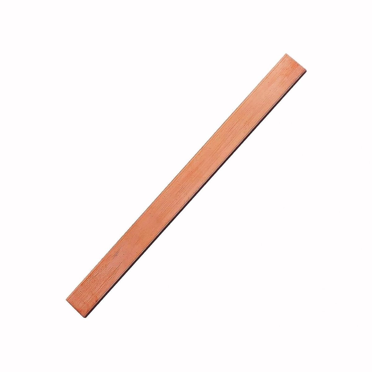 Koperen rail 25 x 205 x 3 mm - zeer zuiver E-Cu-koper - uitstekende geleiding - ideaal voor elektrische installatie - ShopVlot