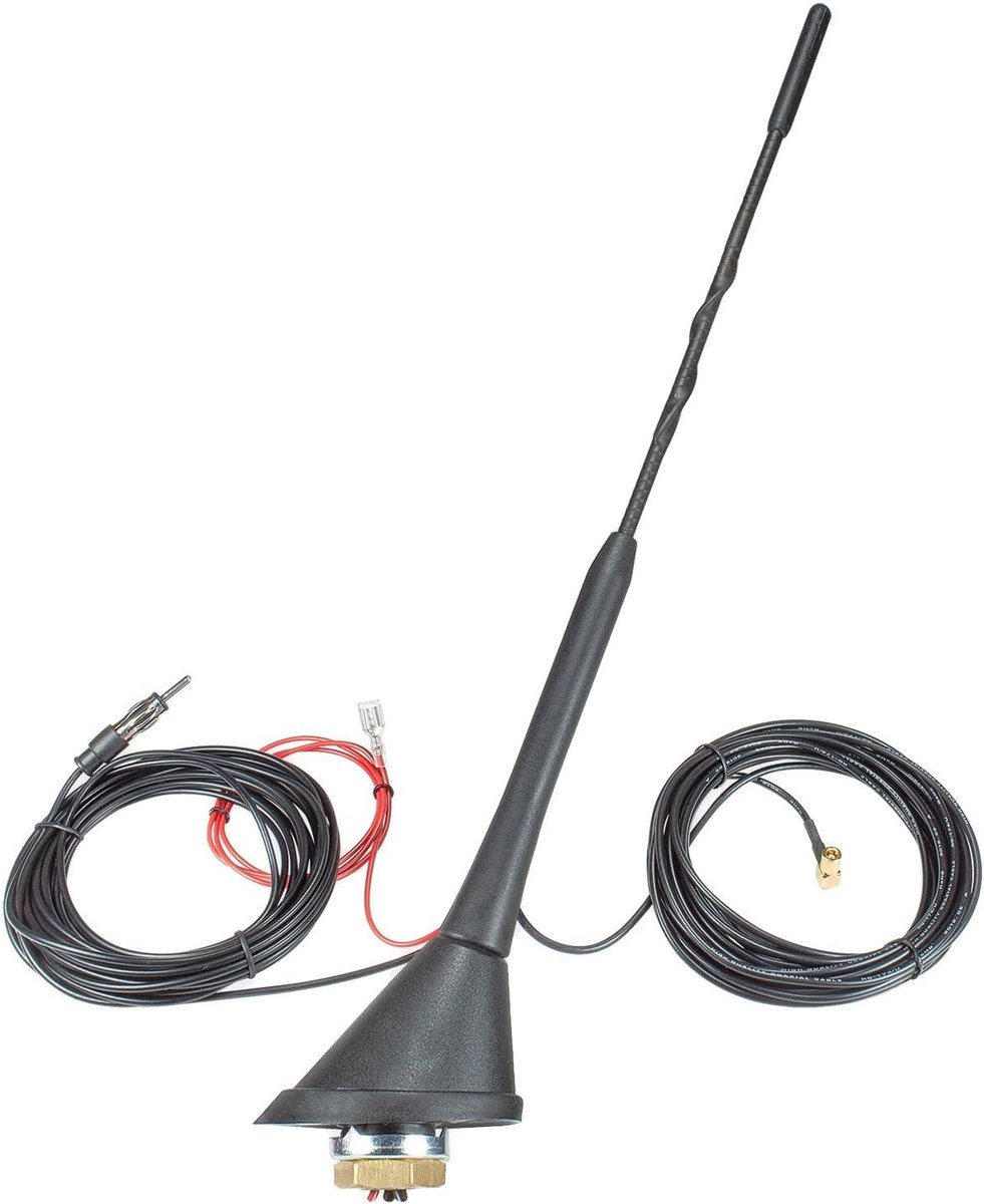 auto antenne DAB FM AM - combi dakantenne - met versterker - ideaal voor betere ontvangst - ShopVlot