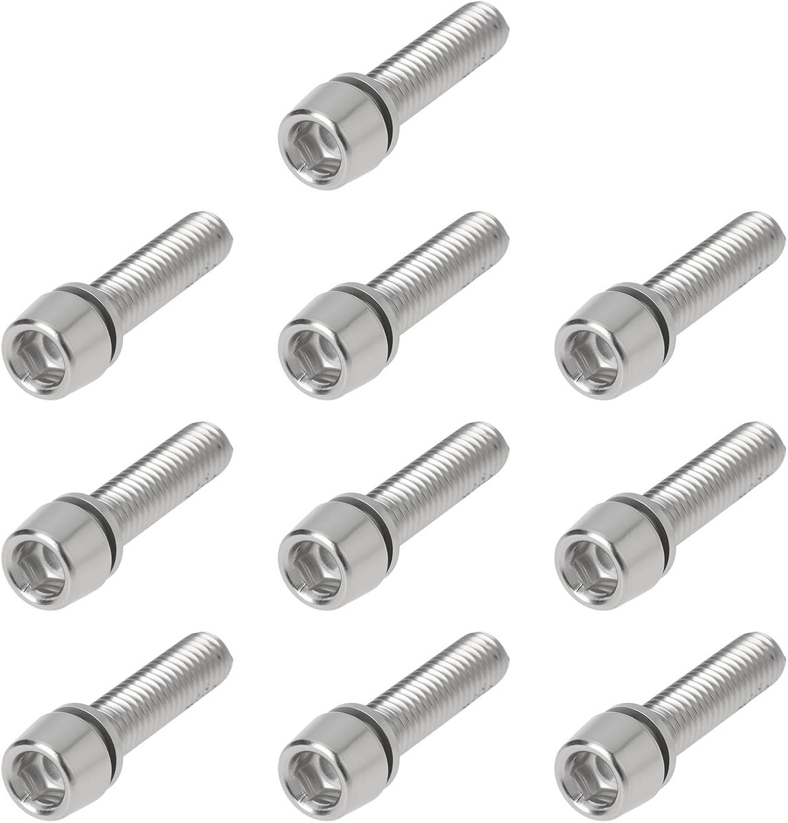 Fietsstuur Bouten M5x20mm - Roestvrij staal - Bevestiging - Geschikt voor mountainbike en racefiets - ShopVlot