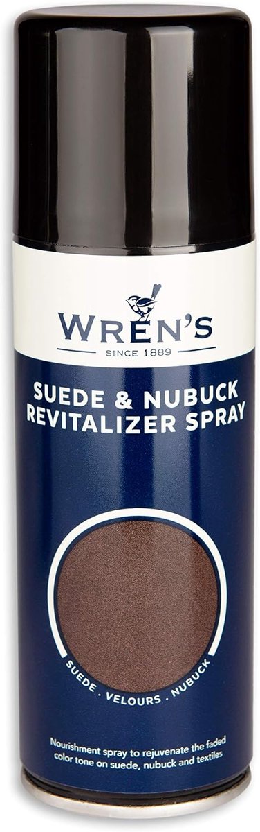 Renovatiespray voor suede - 200ml - zwart - herstelt kleur en structuur - ideaal voor schoenen en tassen - ShopVlot