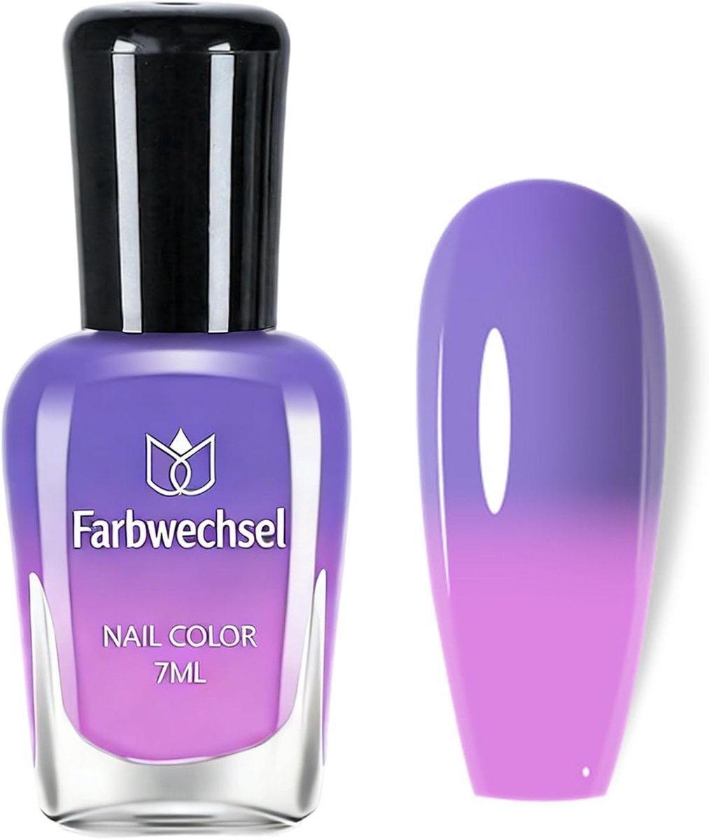 Nagellak met parelrode kleur - waterbasis - langhoudend - snelle droogtijd - ShopVlot