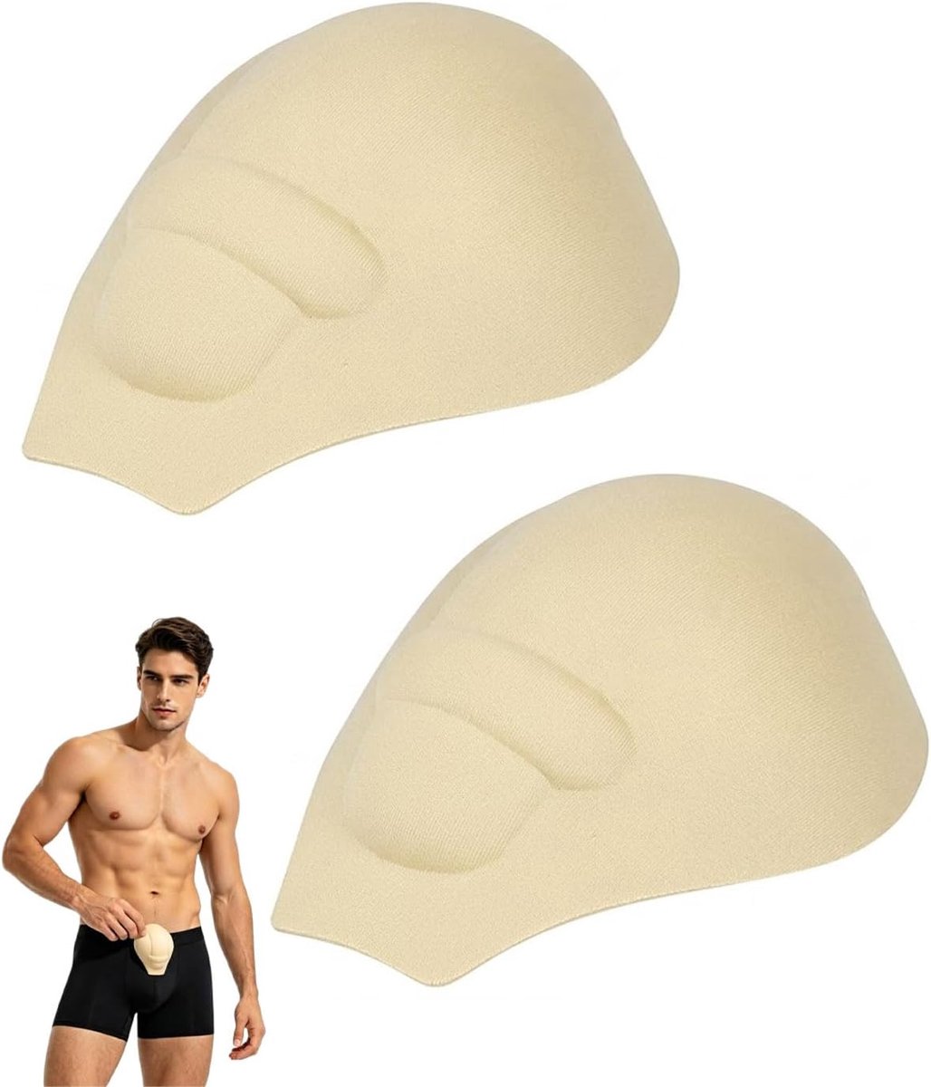 Ondergoed heren met pad - badstof - sexy slip met vergrotingseffect - comfortabel en ademend - ShopVlot