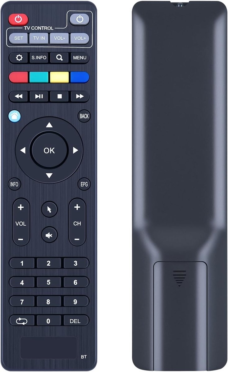 Vervangende afstandsbediening voor Tvip set-top boxen - direct gebruiksklaar - geschikt voor meerdere modellen - ShopVlot