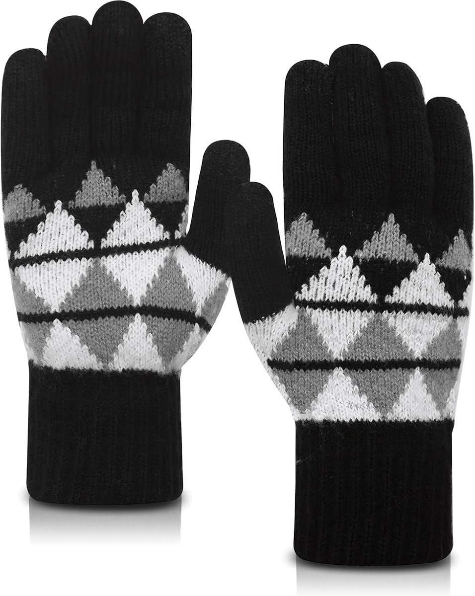 Winterhandschoenen voor mannen en vrouwen - thermisch warm - verwarmd touchscreen - ideaal voor koud weer - ShopVlot