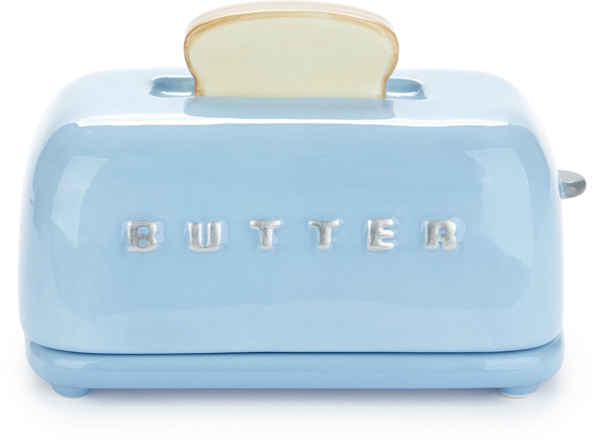 Balvi Botervloot Retro Blauw 125gr