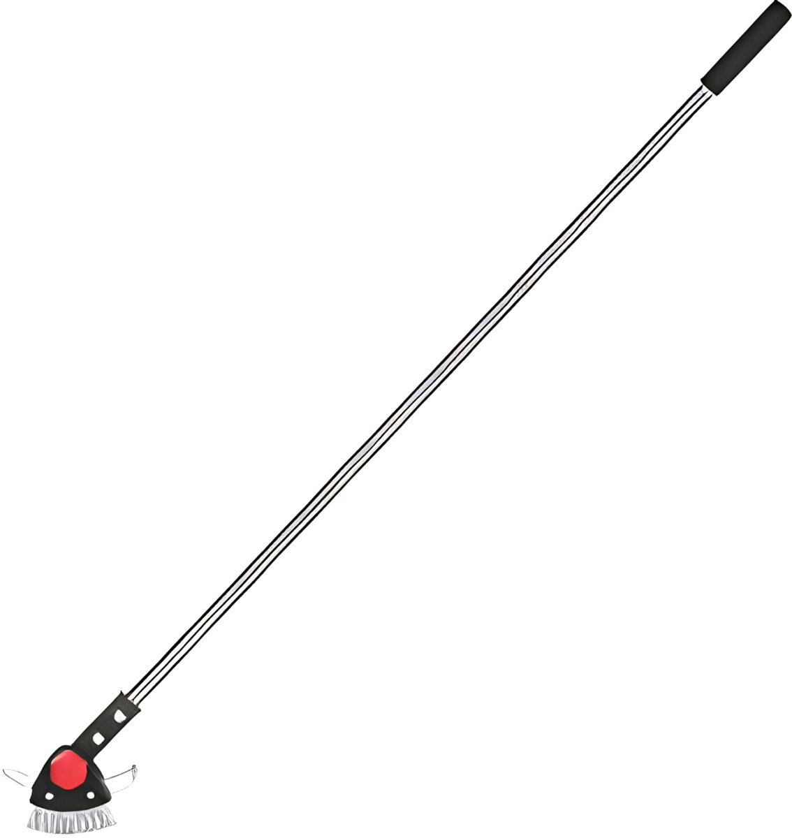 Ploutos® Onkruidborstel - Onkruidverwijderaars - Onkruidborstel Electrisch - Zilver/Zwart - 149cm x 16cm x 6cm