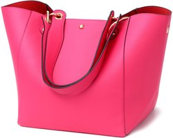 sqlp Bags ladies leather large shopper large handbags bag student school bag work handbags - ShopVlot