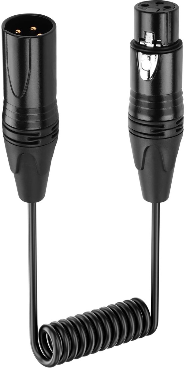 SinLoon XLR Cable, 3 Pin, XLR Plug to Bus Extension Cable, XLR to XLR Speaker Cable for Studio Recorder, Microphone - ShopVlot