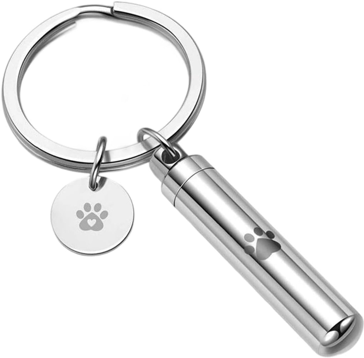 Urn, 1 Piece Keychain Leg, Ash Memorial Holder, Pet Hanger Cats/Animal Print - ShopVlot