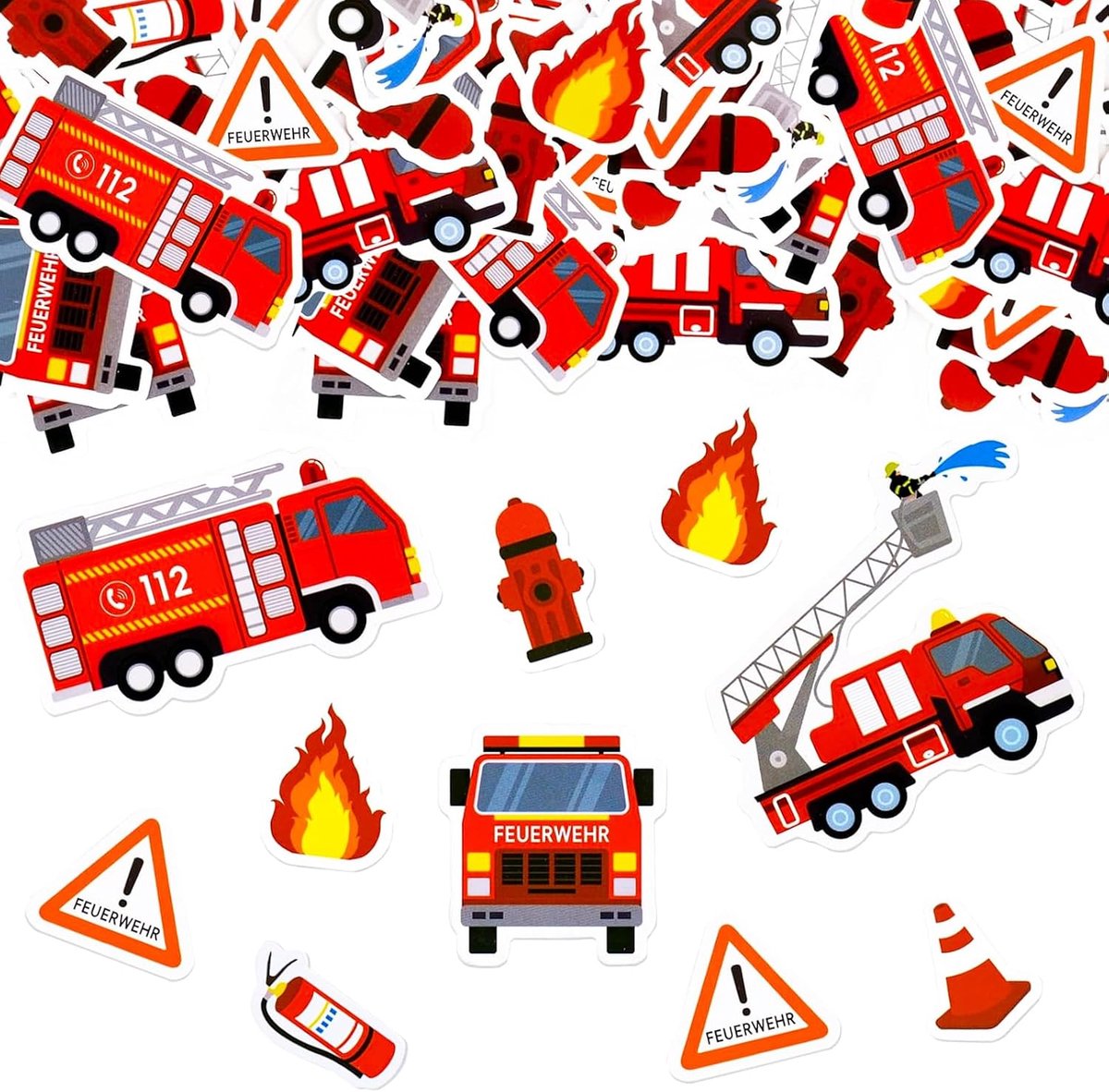 100pcs fire deco-confetti - ShopVlot