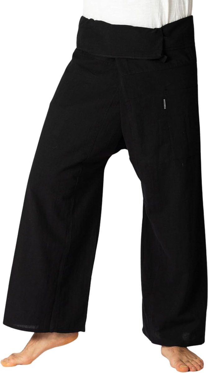Thai fisherman pants unisex - katoen - flexibele pasvorm - ideaal voor yoga - ShopVlot