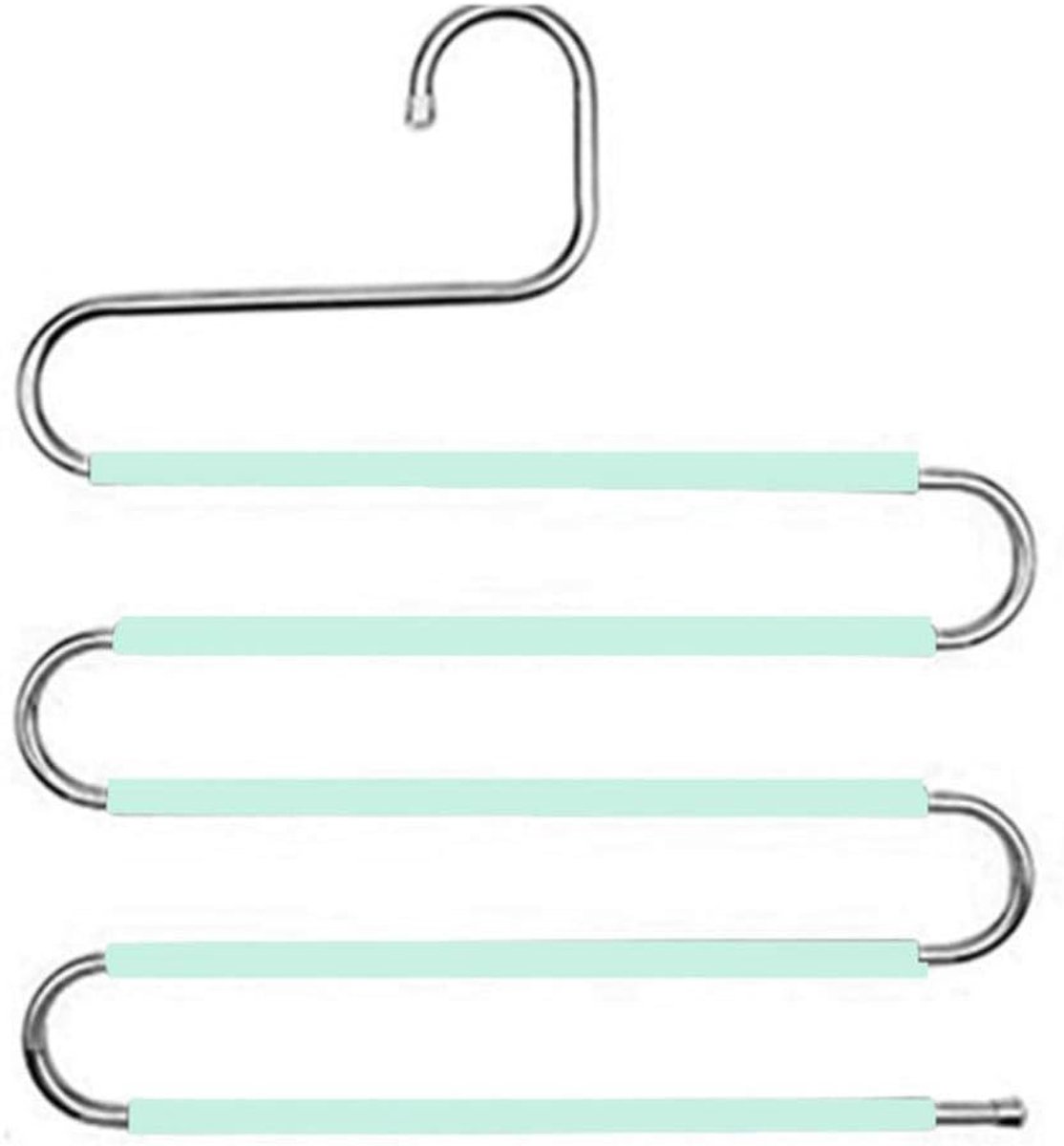 Kledinghanger D34x38cm - RVS - Multilayer - Ruimtebesparend - ShopVlot