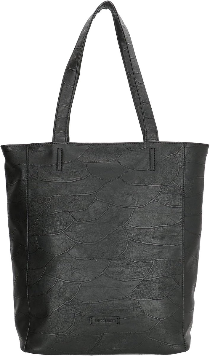 Enrico Benetti Cayenne Shopper/Shoulder Bag - 15 inch Laptop - Black, Black - ShopVlot