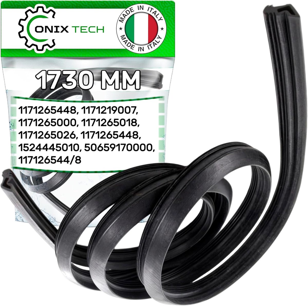 Dishwasher seal for 1171265448 117126544/8 Zanussi for Electrolux Made in Italy. ONIX TECH - ShopVlot