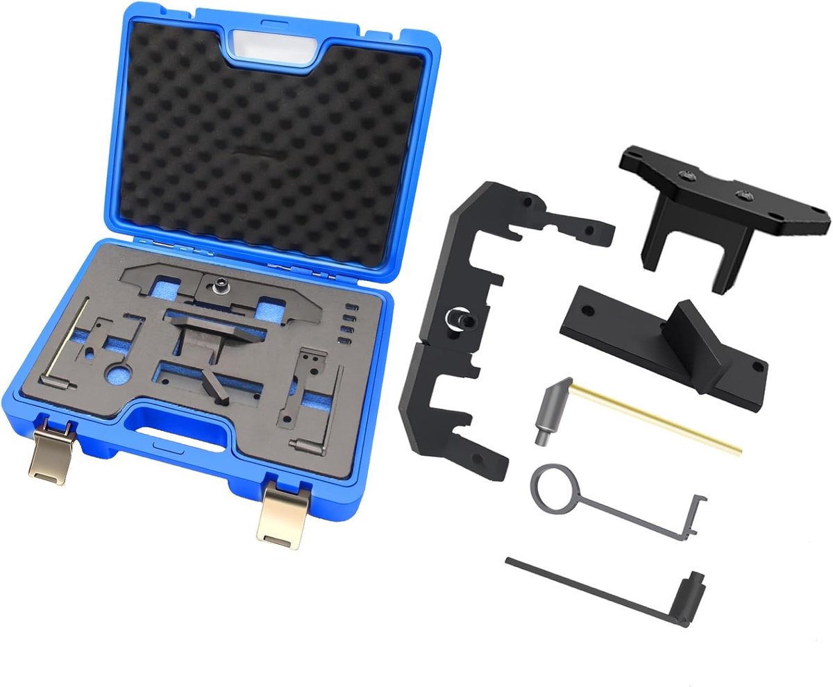 Engine Locking Tools, Timing Belt Tool Set, Compatible with Citroën, Peugeot, Opel for 1.0, 1.2 VTi (VVT)/GDI PureTech - ShopVlot