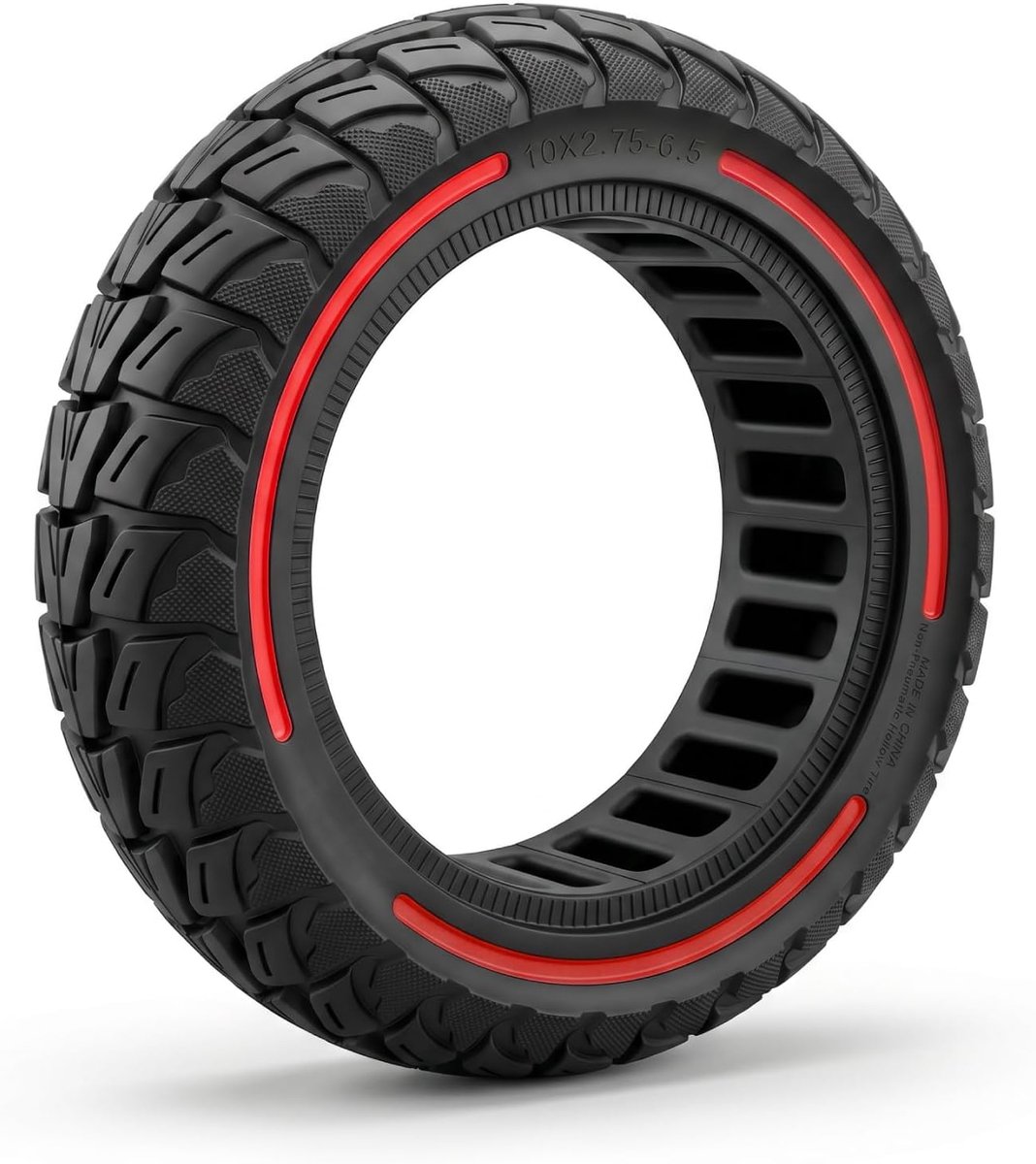 10 x 2,75-6,5 massief rubberen banden voor Speedway 5 Dualtron 3 Hover-1 Alpha Gotrax G4 elektrische step, 10 inch - ShopVlot