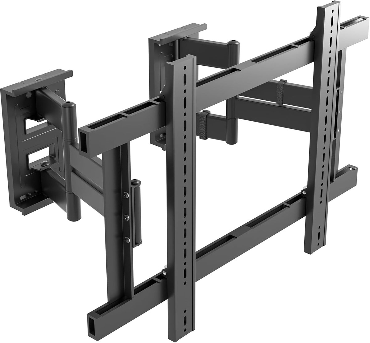 Corner TV Wall Mount, Full Motion Angle TV Bracket for 55-120 Inch Flat Curved Screen TVs up to 135kg, Max VESA 800 x - ShopVlot