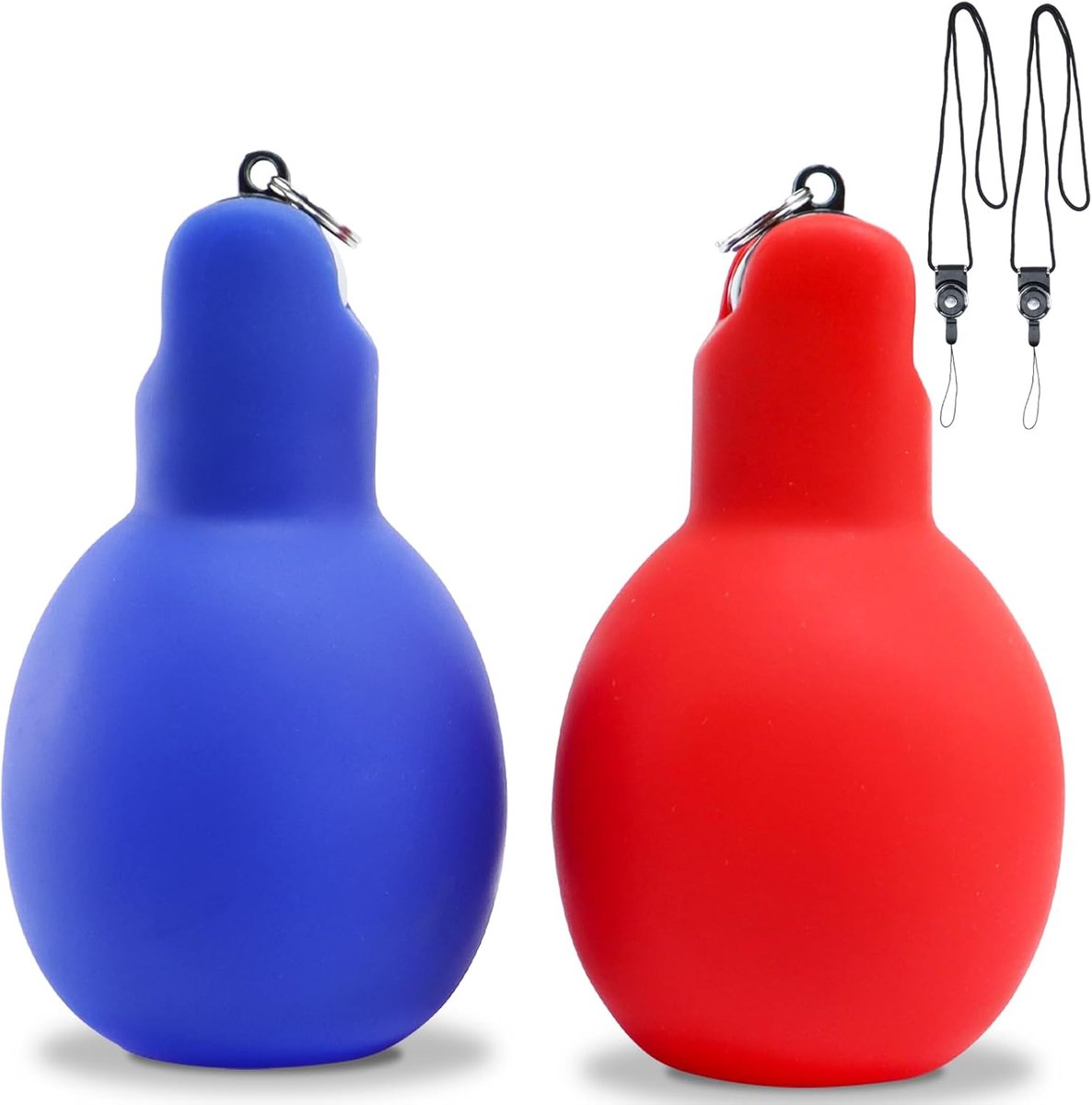 Ruikdly Pear Whistle, 2 Pieces Hand Hygiene Whistle, Pressure Whistle, Sports Whistle, Referee Training for Dogs - ShopVlot