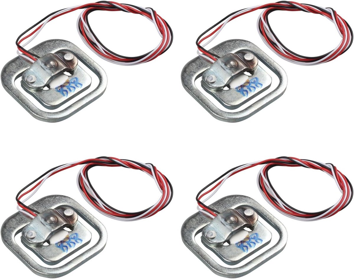 4PCS 50kg Body Load Cell Weighing Sensor Resistance stem Half-bridge Original Compatible with DIY Arduino etc. - ShopVlot